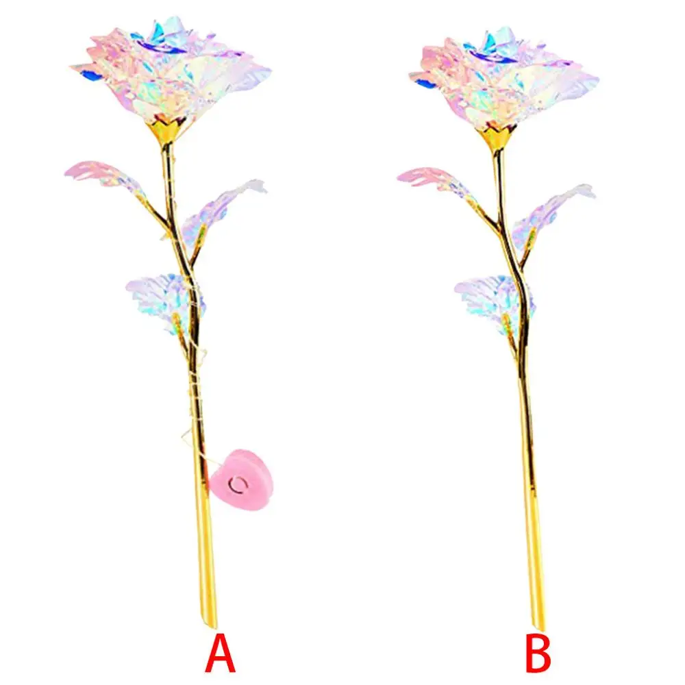Красочный Светодиодный светильник с розами для свадьбы дня рождения вечеринки