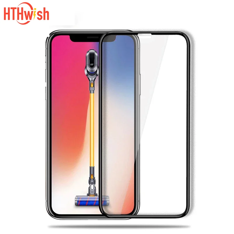 

Закаленное стекло 5D для iPhone 11 12Promax XS MAX 6 6s XR, защитная пленка для экрана iPhone X, 7, 8 plus, 3 шт.