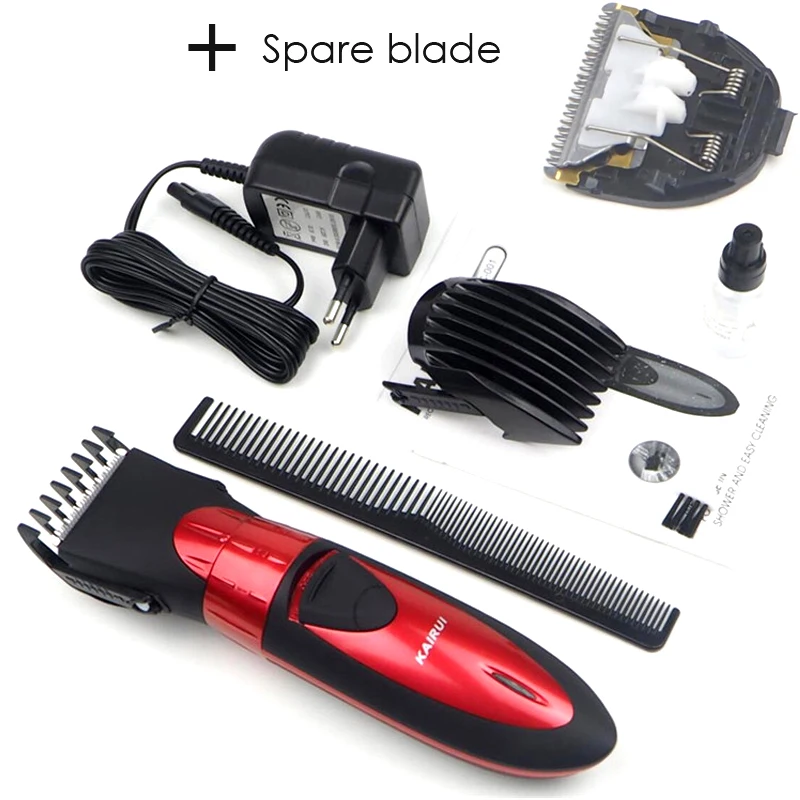 Перезаряжаемая электрическая машинка для стрижки волос триммер бороды