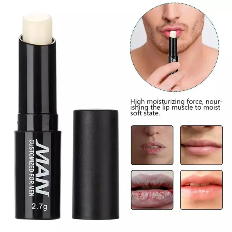 

Mens Lip Balm Moisturizing Hydration Lighten Lip Lines Anti-dry Lip Balm