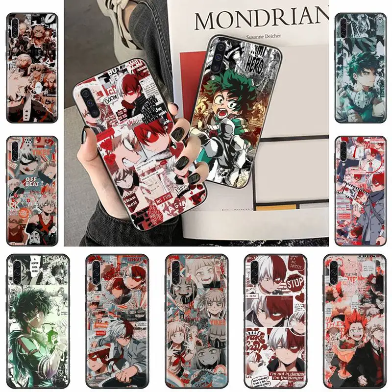 

MY HERO ACADEMIA Phone Case For Samsung galaxy A S note 10 7 8 9 20 30 31 40 50 51 70 71 21 s ultra plus