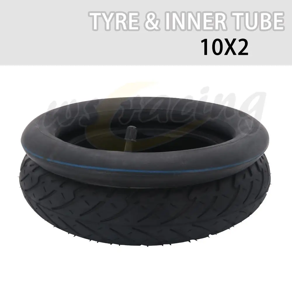 10*2 Inch Heavy Duty Inner Tube outer Tyre Pneumatic Tire wheel Thicker Inflation For Electric Scooter Go karts ATV Quad | Автомобили и
