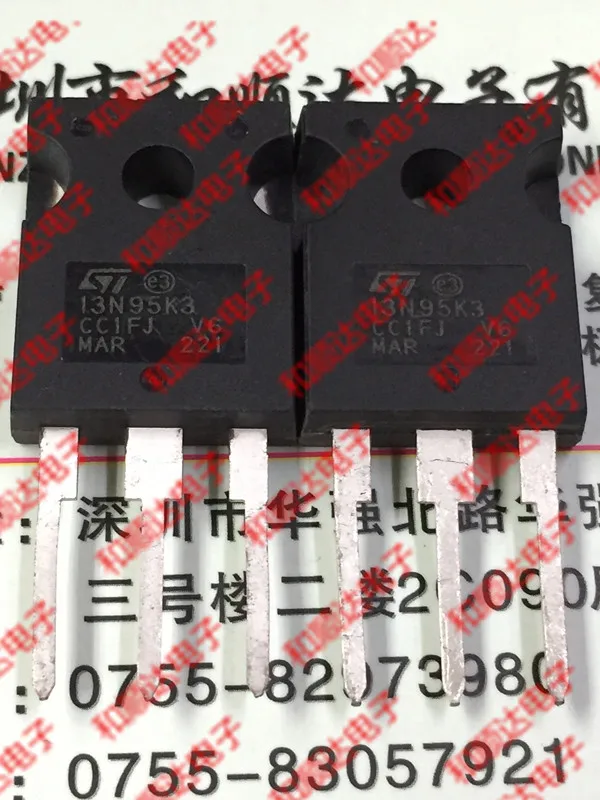 

10 шт./лот STW13N95K3 13N95K 3 абсолютно новый spot TO-247 950V 13A