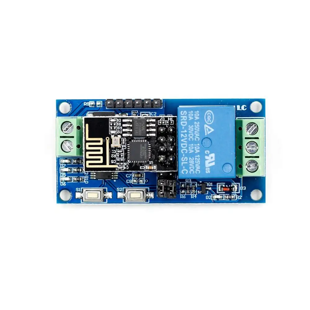 DC 5 В/12 В ESP8266 1 бит WIFI релейный модуль IOF умный дом мобильное приложение пульт