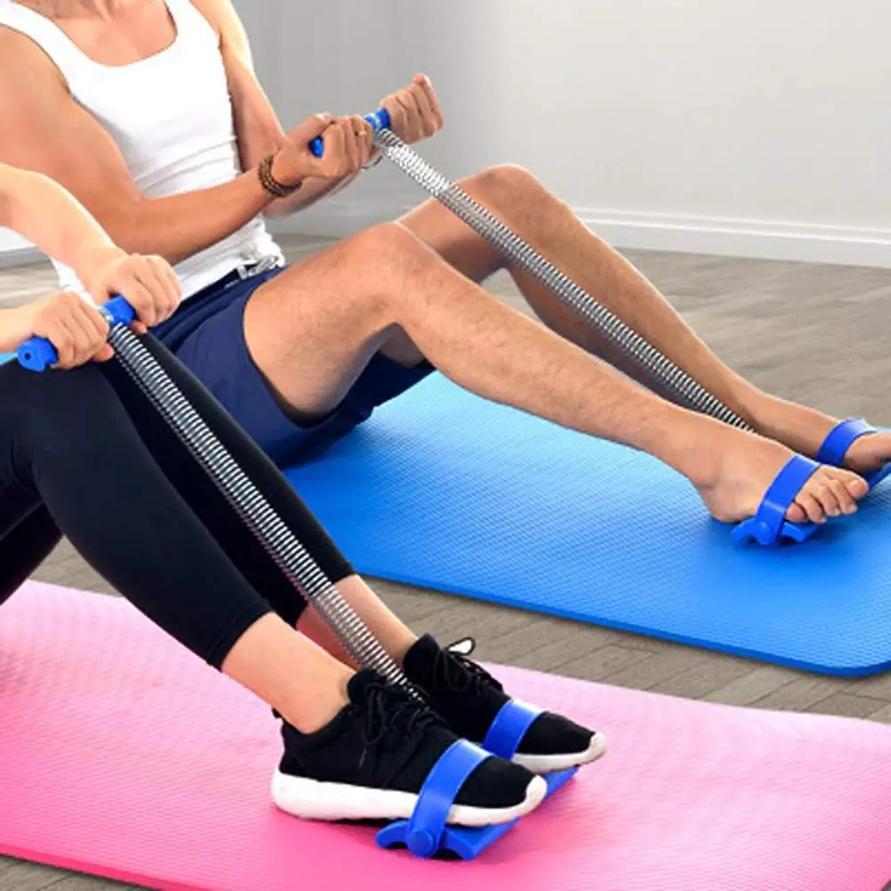 Fitness Equipment Elastic Puller Foot Pedal Leg Exerciser Arm Strength Rally Training Suitable for Men and Women | Спорт и