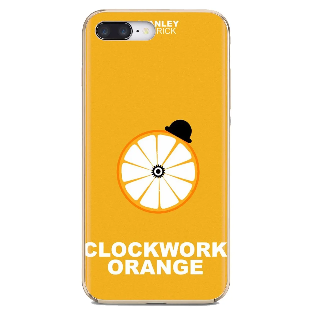 Мягкий чехол с заводным оранжевым постером для iPhone 11 Pro 4 4S 5 5S SE 5C 6 6S 7 8X10 XR XS Plus Max iPod