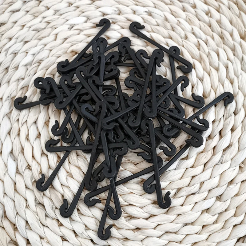 

50/100/200pcs Vines Fastener Tied Clips Buckle Hook Garden Plant Vegetable Grafting Clips Grape Support Vine Clips