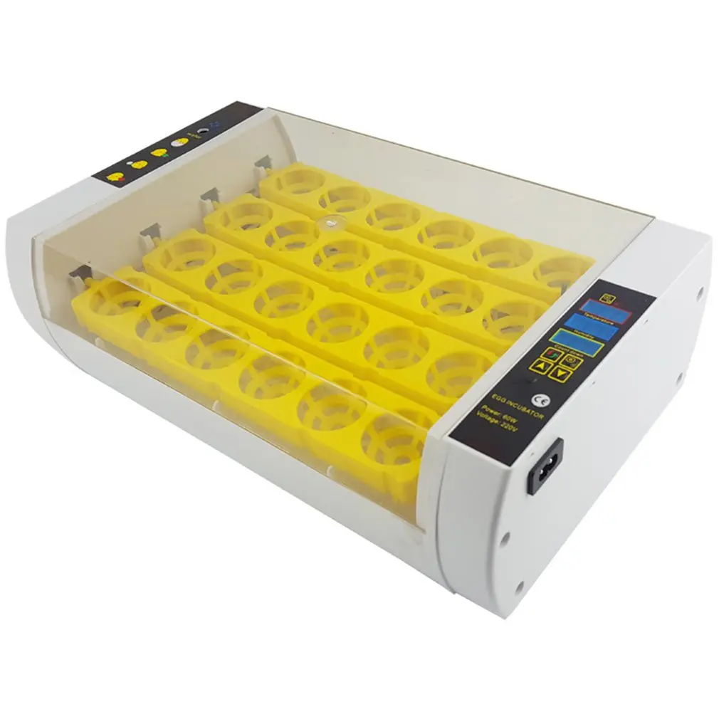 

Newest Farm with LED 24 egg incubator Automatic Chicken Egg Incubator Hatchery Poultry brooder Equipment Free shipping