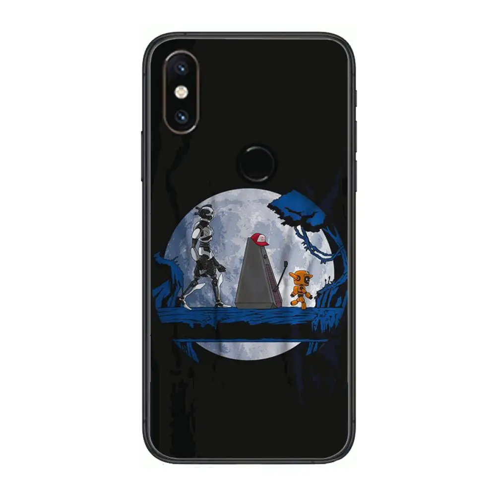 

Love,Death&Robots case Phone Case For xiaomi M2 C3 X3 F2 Lite NFC 6 5 x Poco k30 Pro Anime Black Cover Silicone Back Pretty