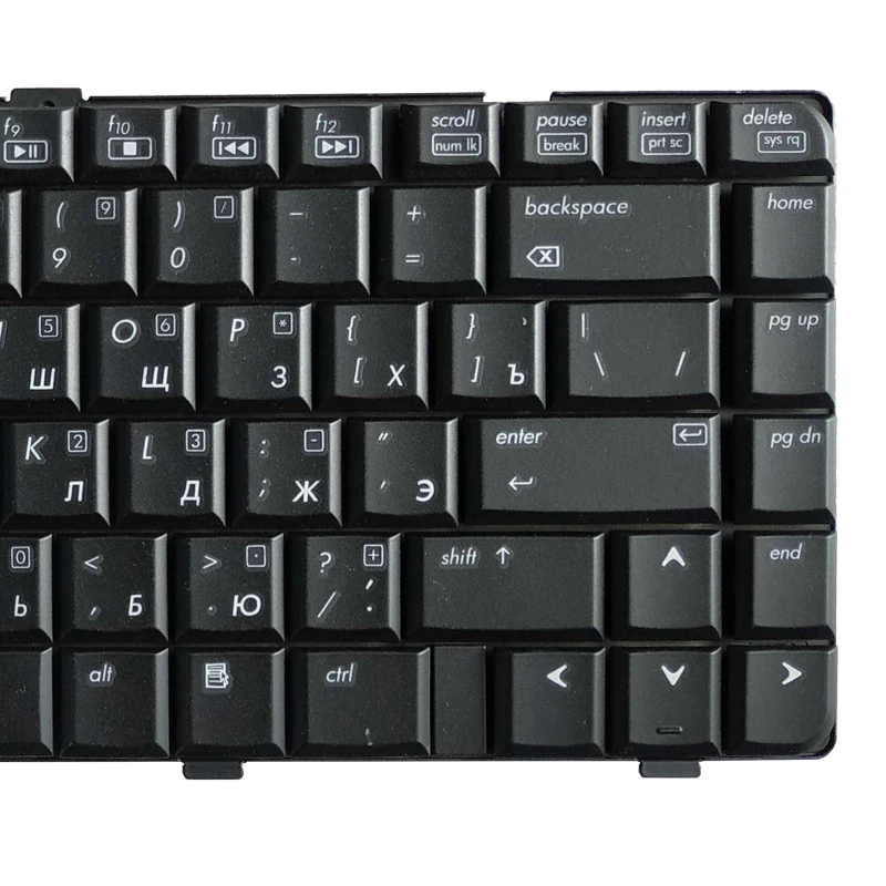 Русская клавиатура для ноутбука HP Pavilion DV6000 DV6700 DV6800 441427-001 RU черная без рамки |