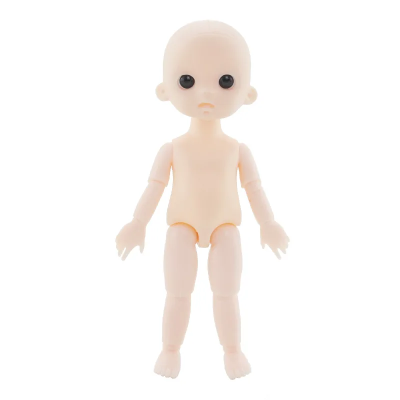Шарнирная кукла Adollya 16 см BJD Обнаженная Кукла шарнирная 3D глаза 13 подвижных