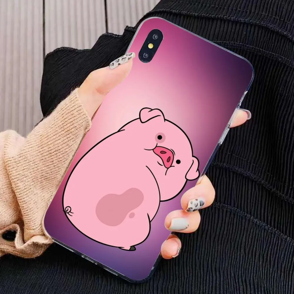 Милый розовый тонких листов Kawai со Свинкой для Meizu M6 M5 M6S M5S M2 M3 M3S Примечание MX6 M6t 6 5
