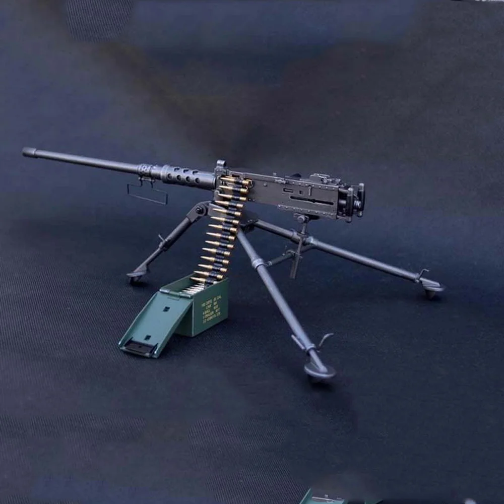 Коллекционная модель в масштабе 1/6 американская армия Browning M2 пулемет zy8031 гибкое