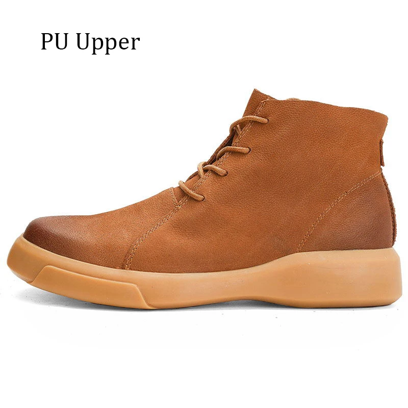 89071 brown VESONAL; коллекция года; сезон весна; Модные ботильоны из натуральной кожи; мужские кроссовки в винтажном стиле; Мужская обувь; повседневные ботинки для взрослых; качественные ботинки в байкерском стиле - Цвет: 89071 brown