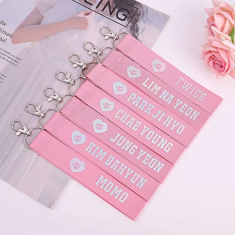 Подвеска брелок K pop веревка Мемориальный альбом нейлон дважды тема|Брелоки| |