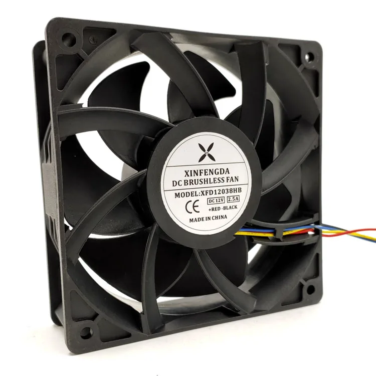XINFENGDA XFD12038HB 12038 DC 12V 2.5A Max Airflow Rate Pressurized Cooling Fan | Компьютеры и офис