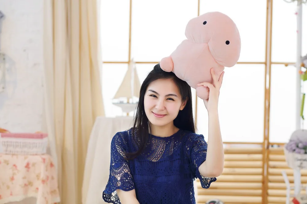 1pc 30/50cm Funny Plush Penis Pillow Doll Soft Stuffed Creative Simulation Cute Sexy Kawaii Toy Gift for Girl | Игрушки и хобби