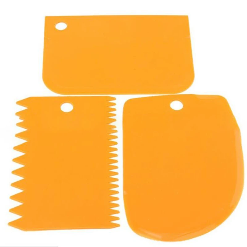 Скребок для глазировки помадки торта выпечки 3 шт./компл. | Дом и сад