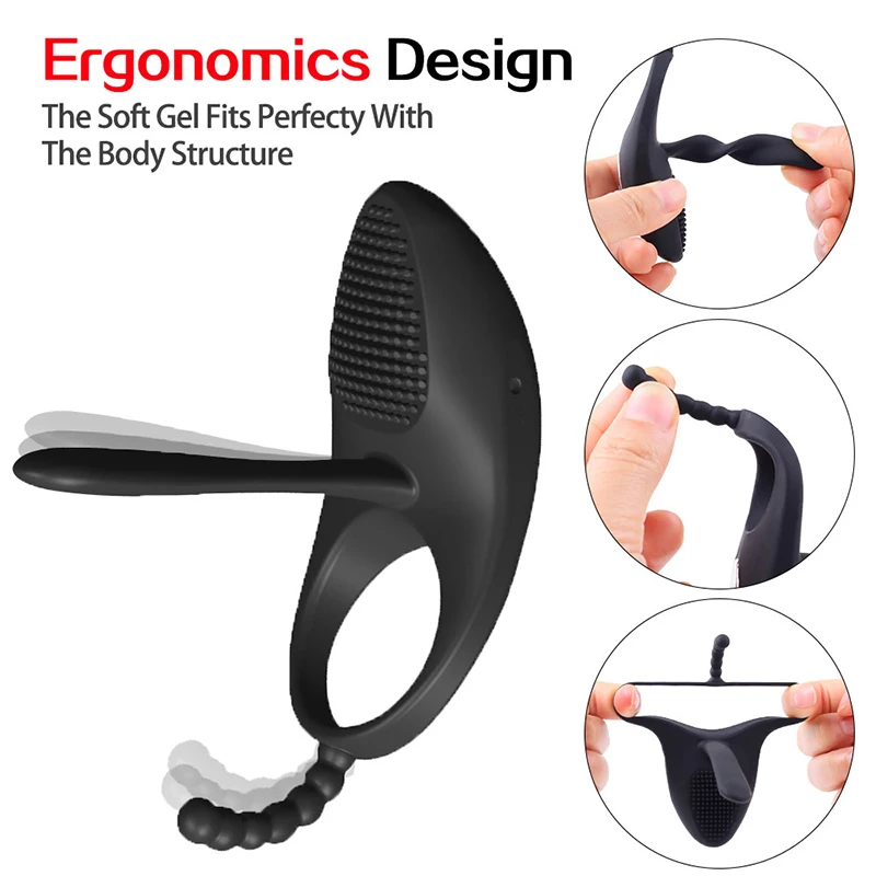 Беспроводной Пенис с дистанционным управлением кольцо на пенис 10 скоростей