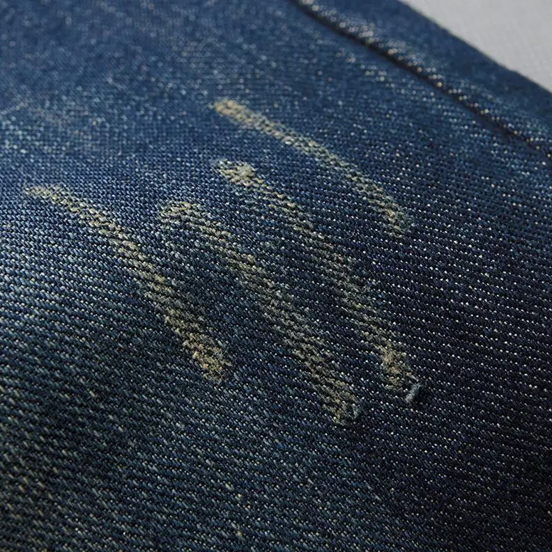 

Classic Men Casual Mid-Rise Straight Denim Jeans Long Pants Comfortable Trousers Loose Fit New Brand Menswear man's jeans