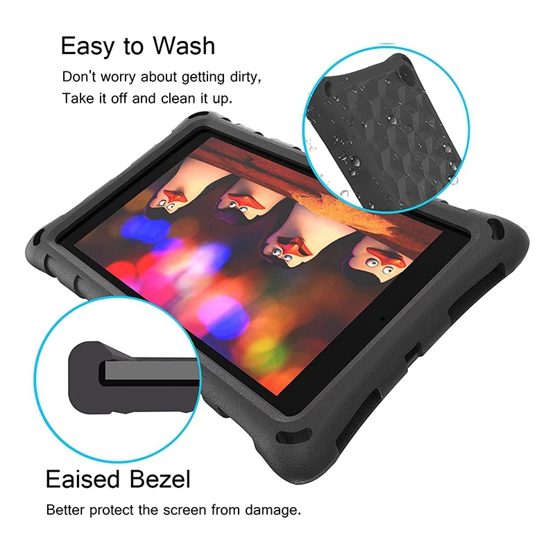 Все новые Amazon Kindle Fire/Kindle Fire HD 10 планшет чехол способный преодолевать Броды для