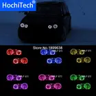 Для VW Volkswagen Гольф 4 GT 1998-2004 светодиодный периметр фар колец halo многоцветный RGB ангел демон глаза