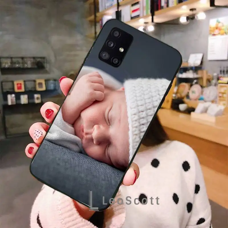 

cute baby Phone Cases For Samsung galaxy S 7 8 9 10 20 edge A 6 10 20 30 50 51 70 note 10 plus