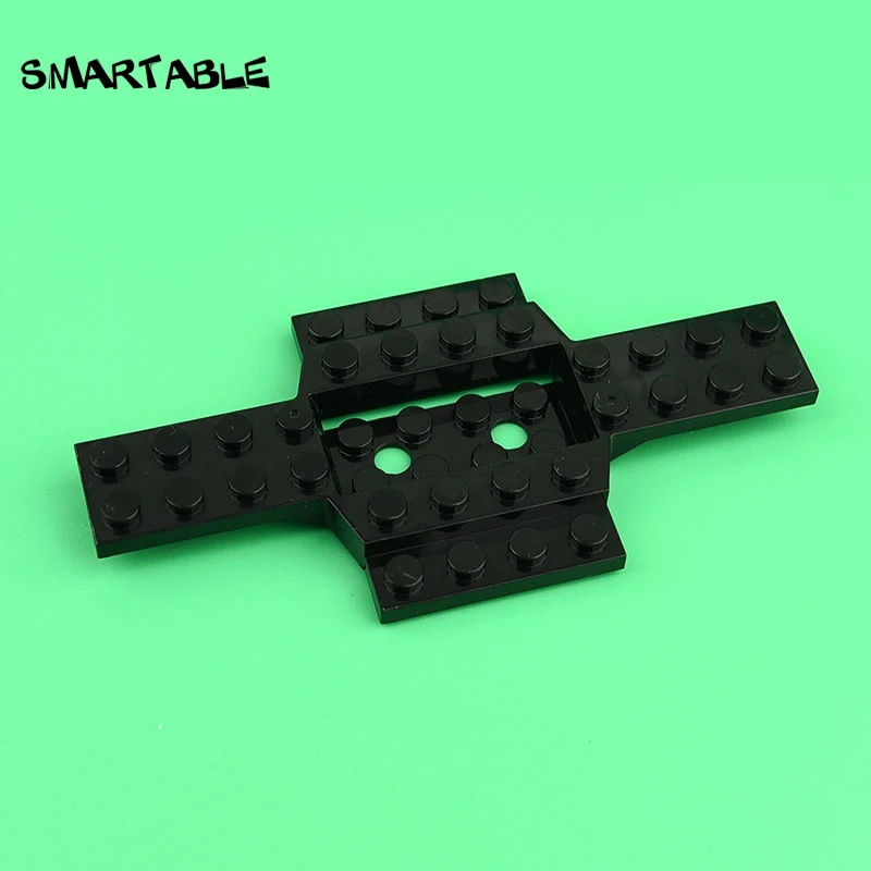 Шасси Smartable 6x12, строительный блок MOC, детали, технические города, игрушки для детей, развивающие, совместимые с 28324, 4 шт./лот