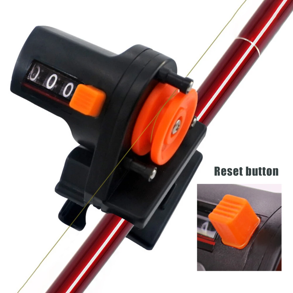 

Fishing Line Counter 0-999m Pesca Fishing Line Depth Finder Portable Fishing Line Length Gauge Fishing Tackle Tools