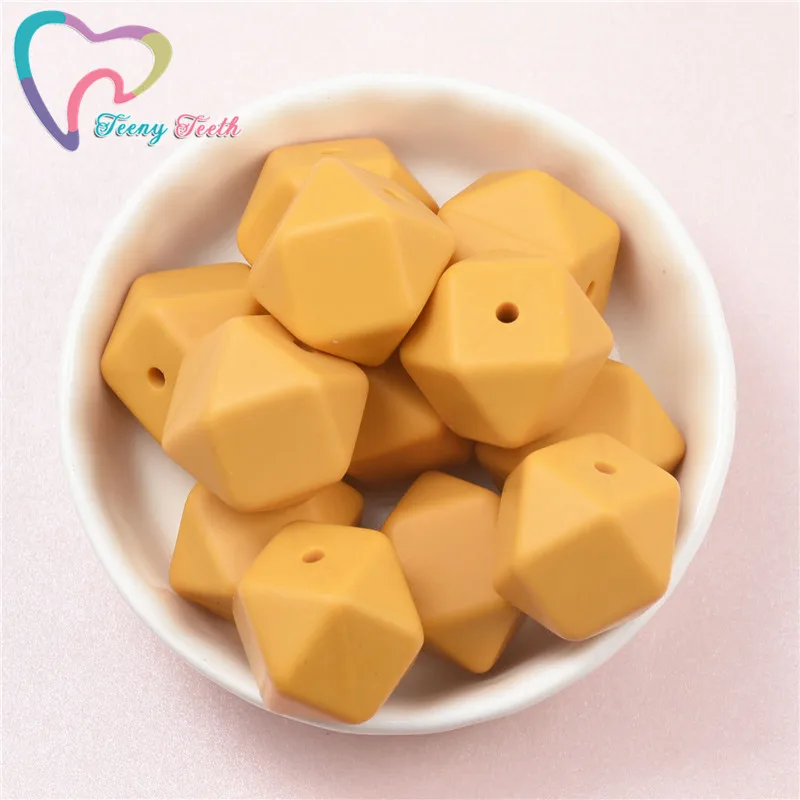 10 шт. круглые бусины для прорезывания зубов 14 17 мм|Бусины| |