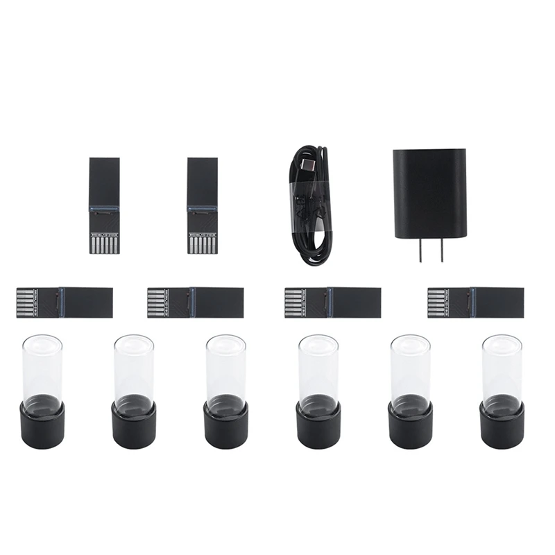 Цифровые часы IPS Nixie Tube электронный календарь 6-значный ЖК-дисплей с отображением