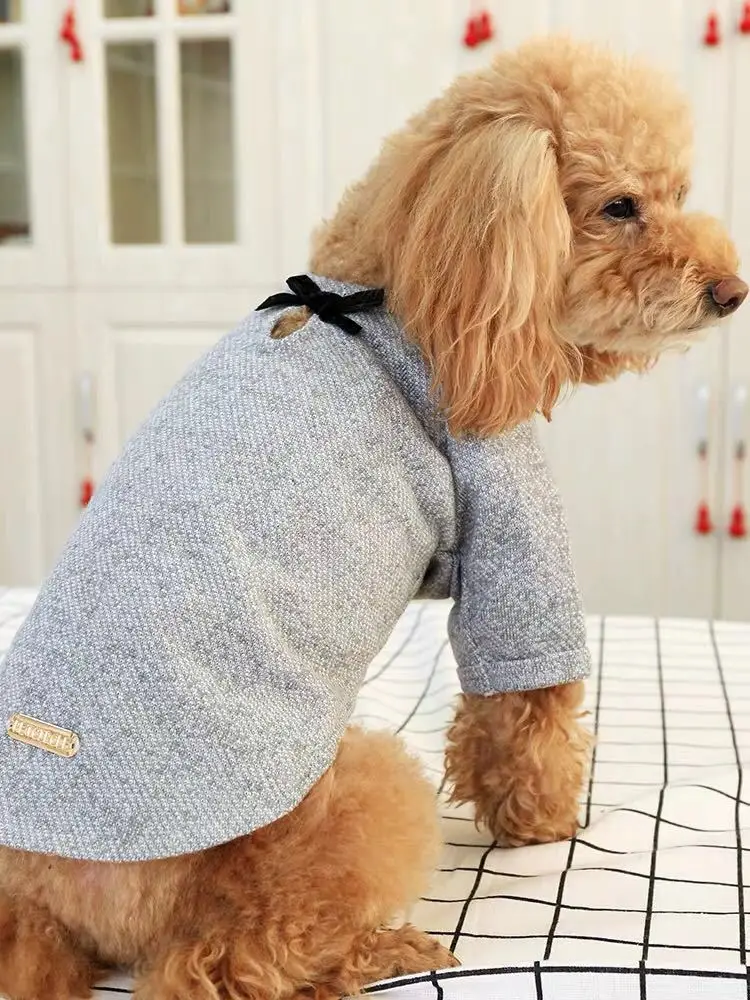 Pet Одежда для маленьких собак чем медведь Тедди щенков и одежда весны осени