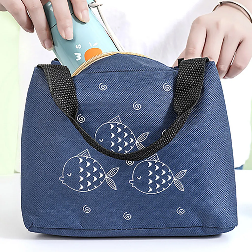 Портативная Изолированная Алюминиевая фольга Толстая изоляционная сумка ткань