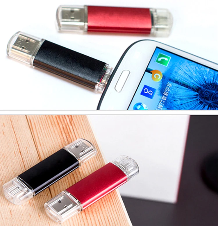 OTG USB флэш-накопитель 8 ГБ 16 ГБ 32 ГБ 64 Гб 128 ГБ для Android/Tablet/PC USB pendrive высокое качество ручка-накопитель посылка