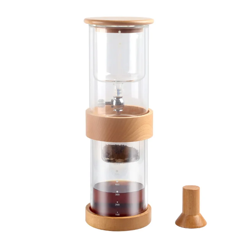 

Ice drop coffee pot household drip type ice brew coffee pot cold extraction coffee appliance glass coffee filter pot