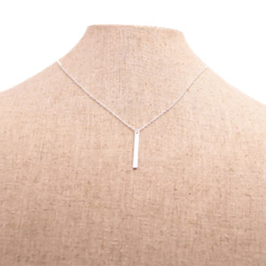 Контрастная гладкая Длинная подвеска в современном стиле рок металлическое