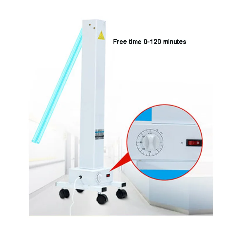 Новая УФ-лампа для дезинфекции 100 Вт ультрафиолетовые лампы школьная Мобильная