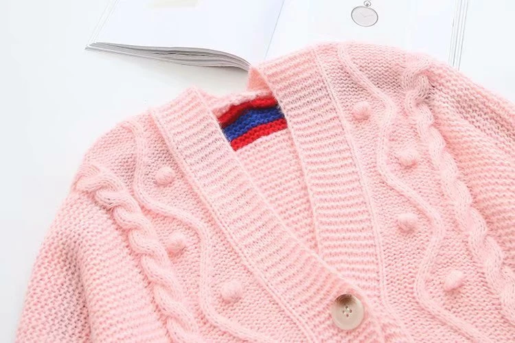 H. SA blusa de frio feminina женский зимний толстый теплый свитер кардиганы однобортный скрученный корейский длинный жакет пальто трикотаж