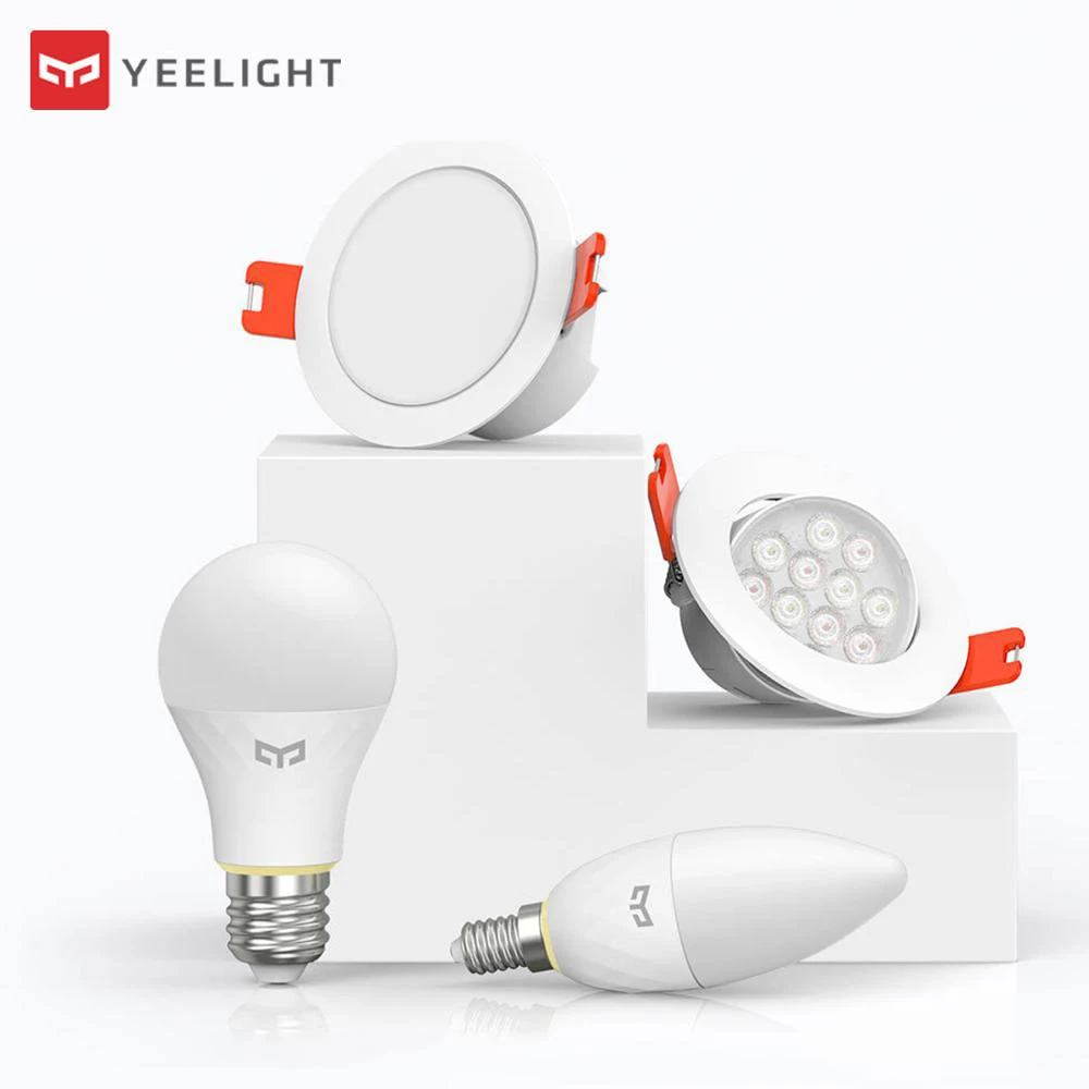 Горячий оригинальный Xiao mi jia Yeelight Интеллектуальный светильник умный прожектор