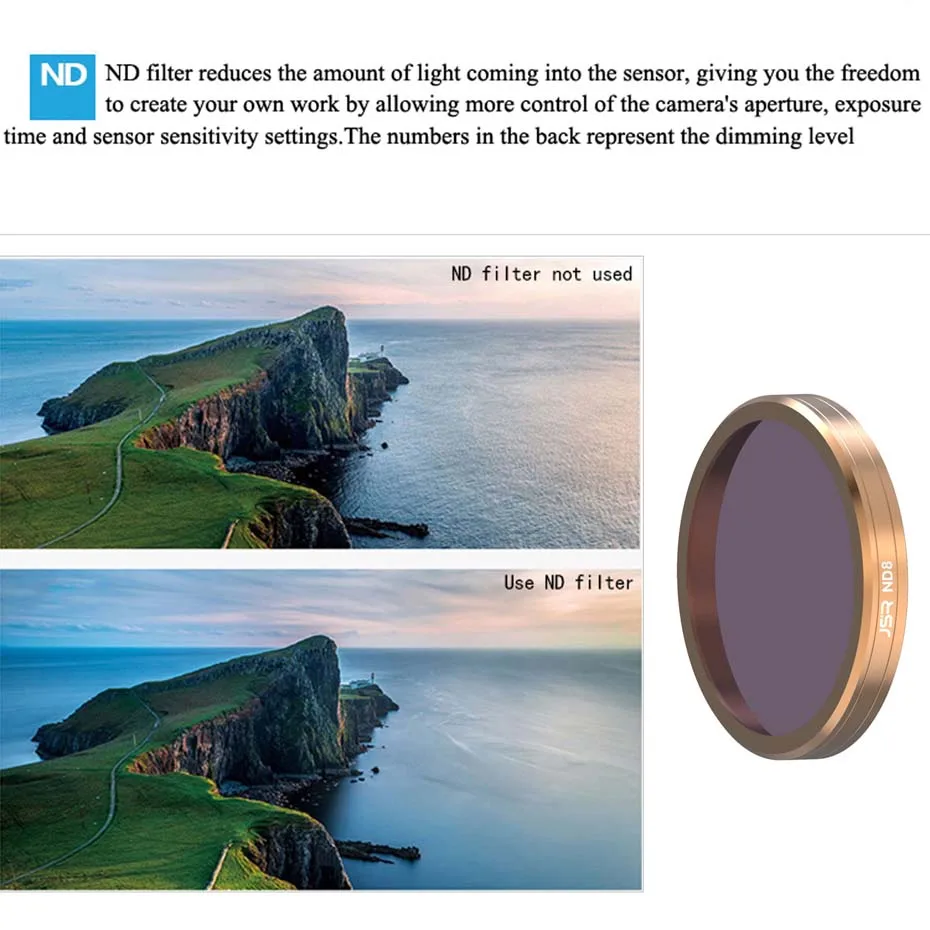 Для Osmo Карманный водонепроницаемый корпус фильтр фильтры для подводной съемки DJI