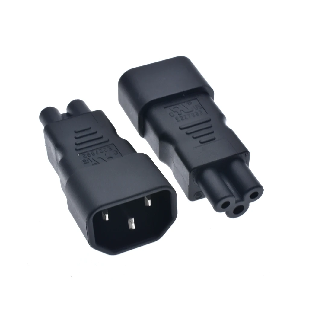 Профессиональный адаптер PDU IEC 320 C14 к C5 AC кабели питания C13 заменяются на кабель