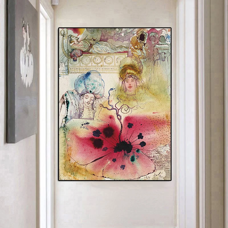 Художественная картина с героями мультфильма духовный мир раскраска маслом на