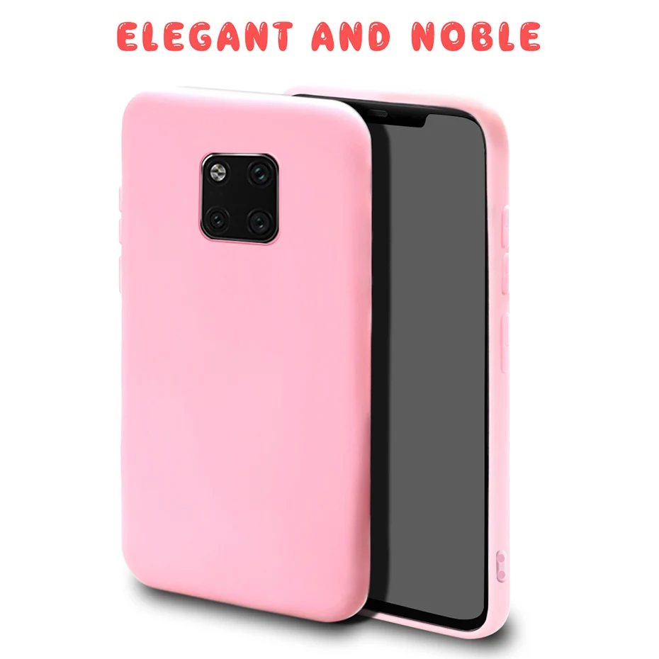 Макарон силиконовый мягкий чехол для huawei Y7 Y6 P20 P30 Lite Pro P Smart Коврики 20 30 Pro Lite Honor 10 8x 8c чехол для телефона