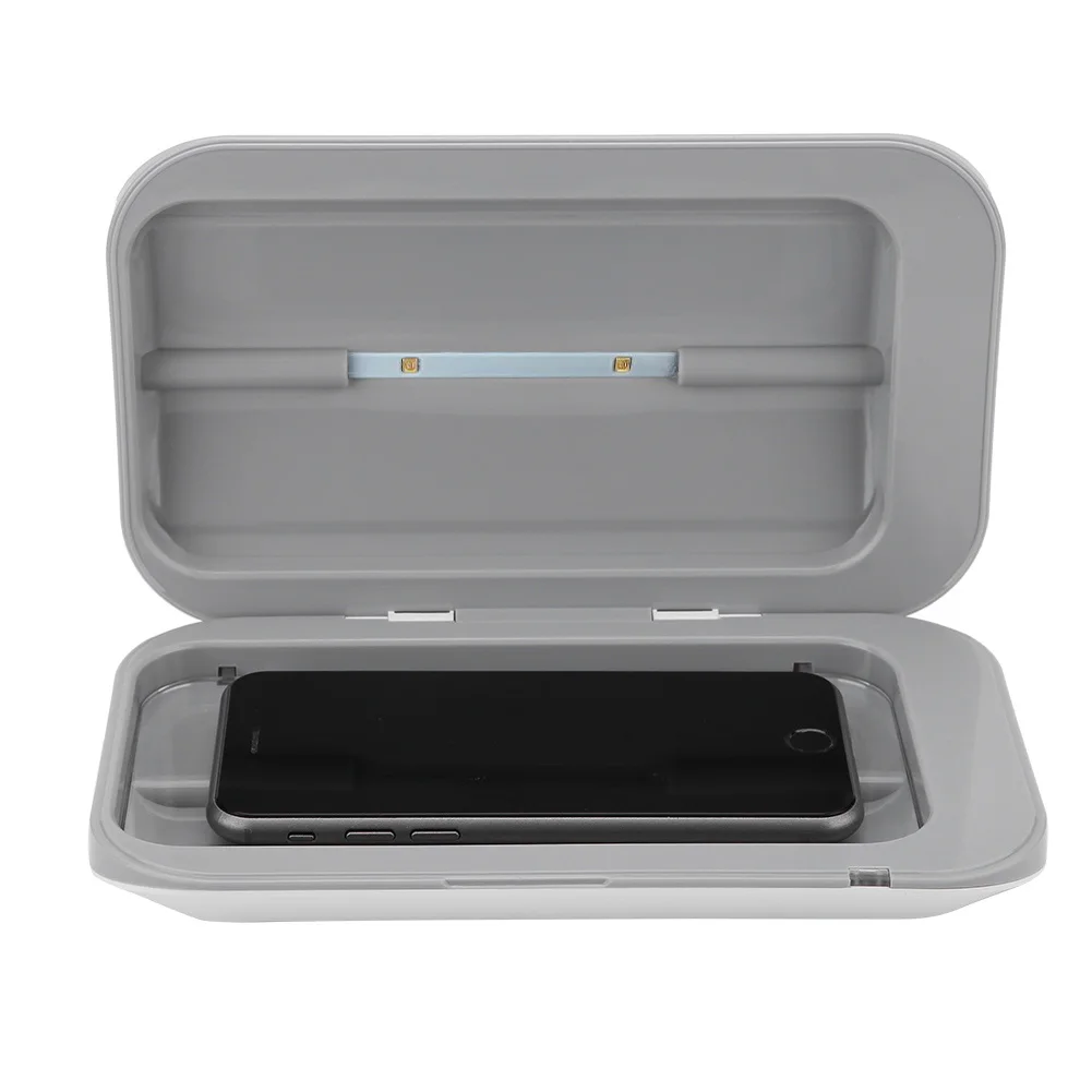 Двойной Антибактериальный УФ светильник для дезинфекции USB зарядка зубная щетка