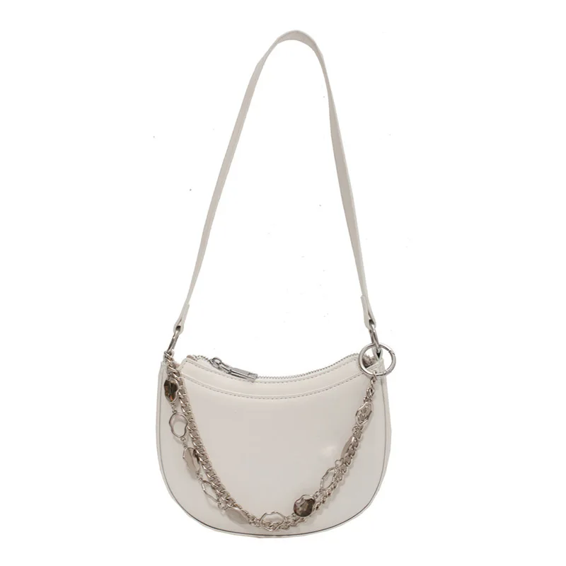 

Chain Shoulder Bag Women's Bag 2021 High Quality New Fashion Chain Messenger Bag All-match Mini Bag Shoulder Saddle Bag