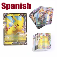 55 100 pcs spanish version pokemon card featuring 100 vmax 100 gx 100 tag team 20 mega 20 ex spain spanish pokemon card