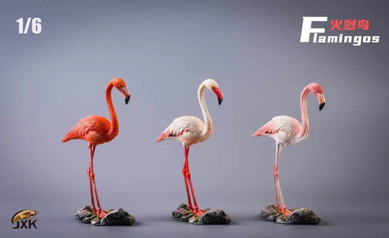 

1/6 Flamingo Bird Model JXK JXK036 Animal Statue for Home Decorations
