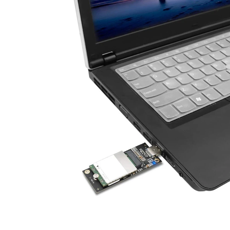 

M.2 Key B to USB 3.0 Adapter Expansion Card with SIM 6pin Card Slot for WWAN / LTE 3G / 4G / 5G Module Support M.2