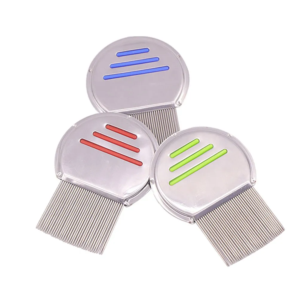 Нержавеющая сталь домашних животных волосы вошь гребень нит Бесплатная