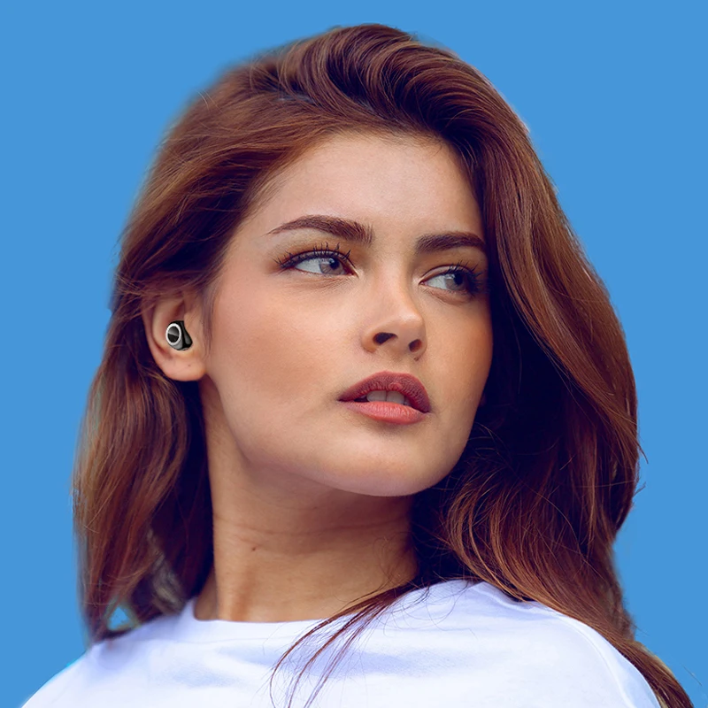 TWS беспроводные Bluetooth наушники водонепроницаемые спортивные наушники 5,0 с зарядным устройством сенсорные наушники со встроенным микрофоном